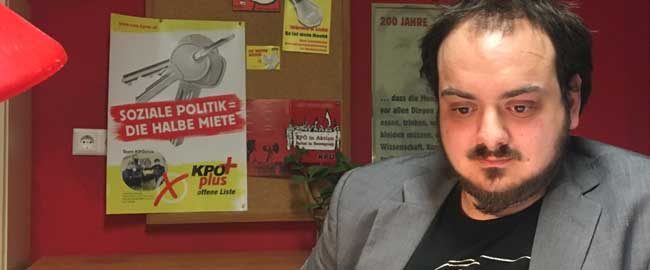 Samuel Seitz hat KPÖ plus in diesem Wahlkampf sympathisch und kompetent vertreten
